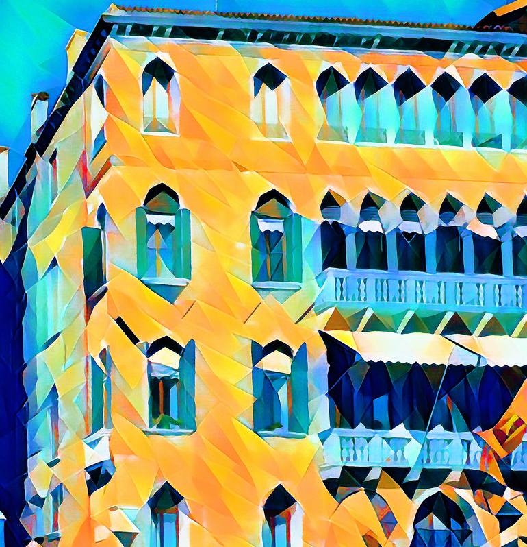 Original Modernism Cities Mixed Media by Wlad Safronow