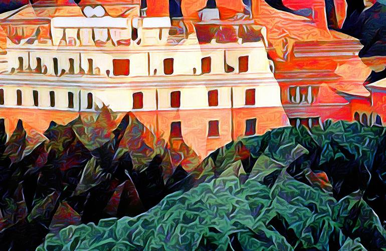 Original Modernism Cities Mixed Media by Wlad Safronow