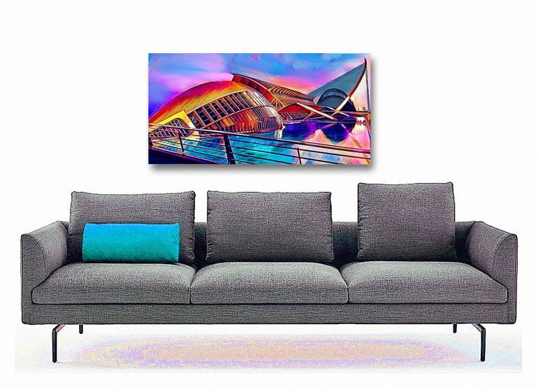 Original Figurative Cities Mixed Media by Wlad Safronow