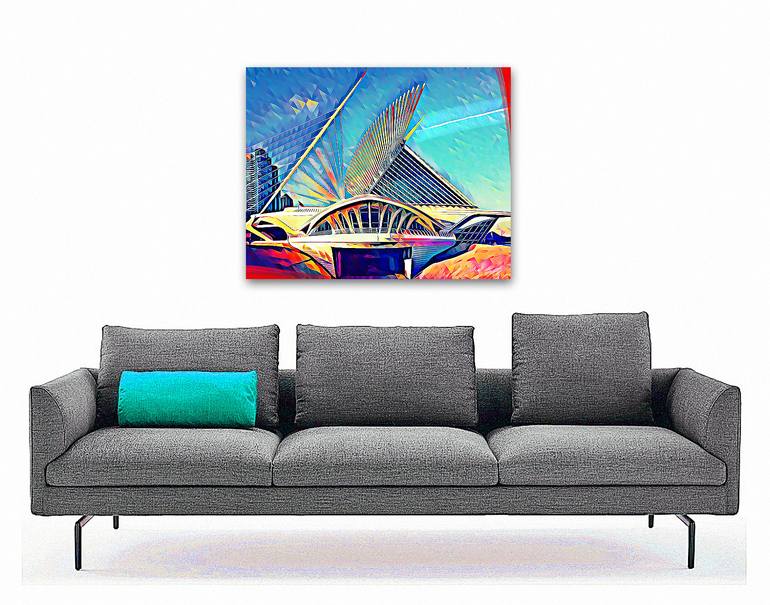 Original Art Deco Cities Mixed Media by Wlad Safronow