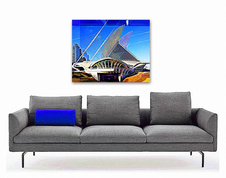 Original Art Deco Cities Mixed Media by Wlad Safronow