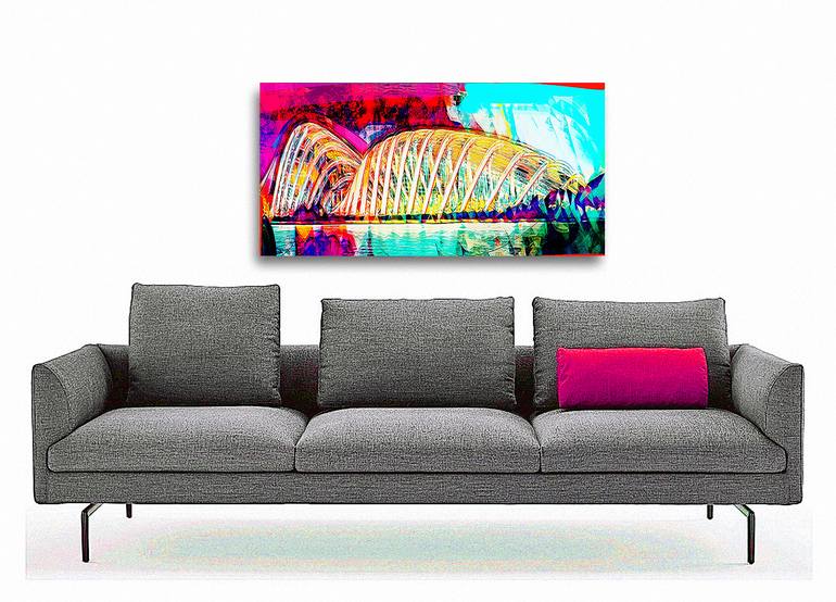 Original Art Deco Architecture Mixed Media by Wlad Safronow