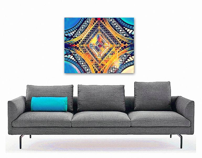 Original Cubism Cities Mixed Media by Wlad Safronow