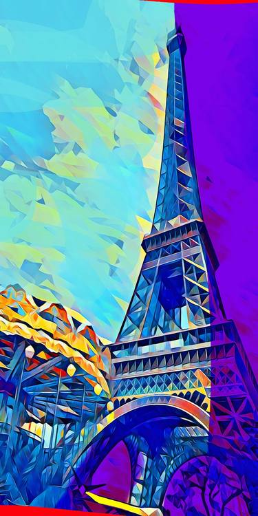 Paris Eiffel Tower 3 - Limited Edition of 5 thumb