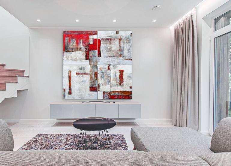 Original Minimalism Abstract Painting by Wlad Safronow