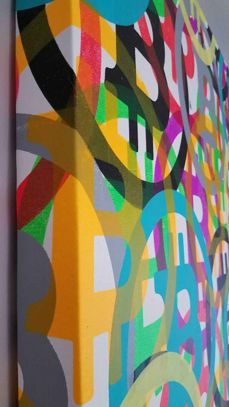 Original Abstract Pop Culture/Celebrity Painting by Adam Prange