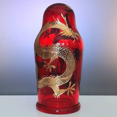 Crystal glass "Golden Dragon" thumb