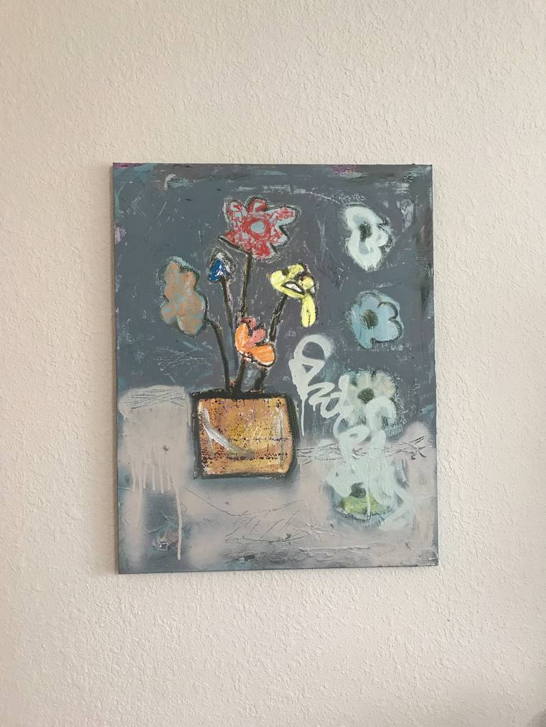 Original Floral Painting by Trey Heatwole