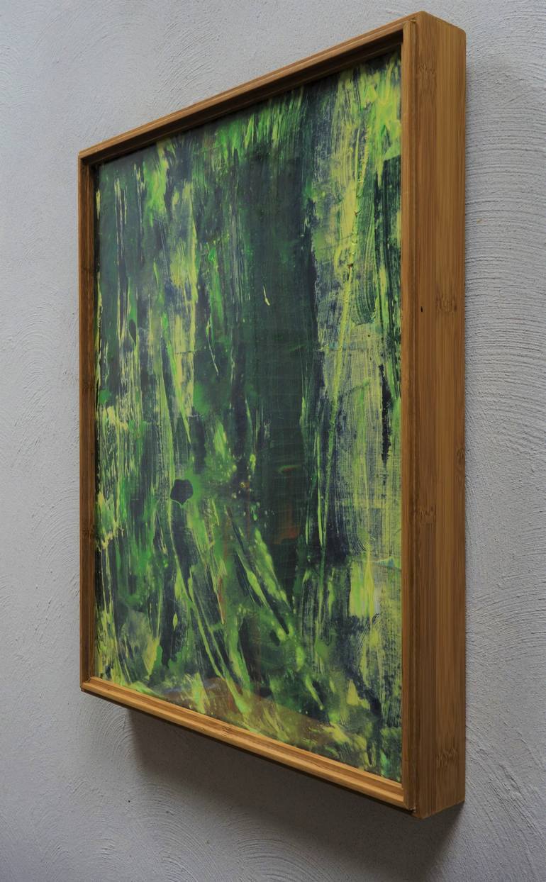 Original Abstract Expressionism Abstract Painting by Alan Resnick