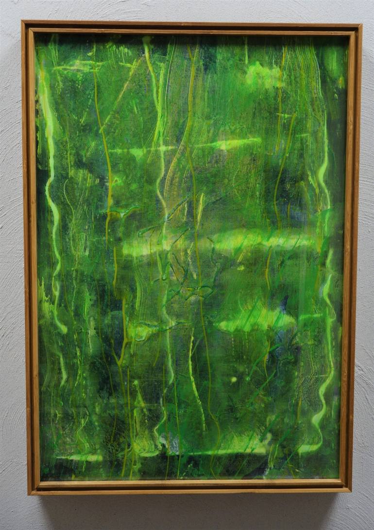 Original Abstract Painting by Alan Resnick