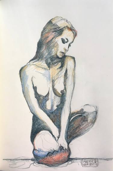 Print of Erotic Drawings by Mr Marian Hergouth