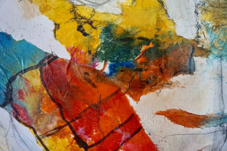 Original Abstract Expressionism Abstract Painting by Mr Marian Hergouth