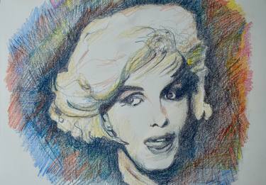 Print of Celebrity Drawings by Mr Marian Hergouth
