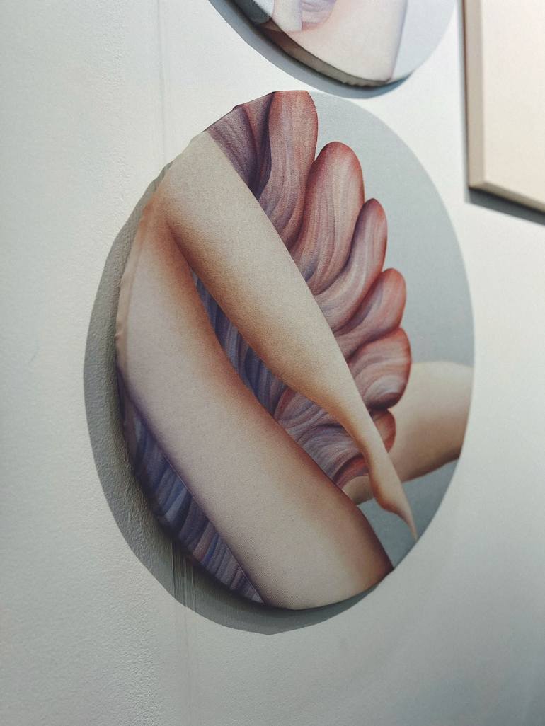 Original Abstract Body Painting by Ewelina Skowronska