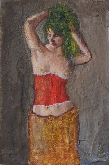 Original Figurative Nude Paintings by Amedeo Orabona