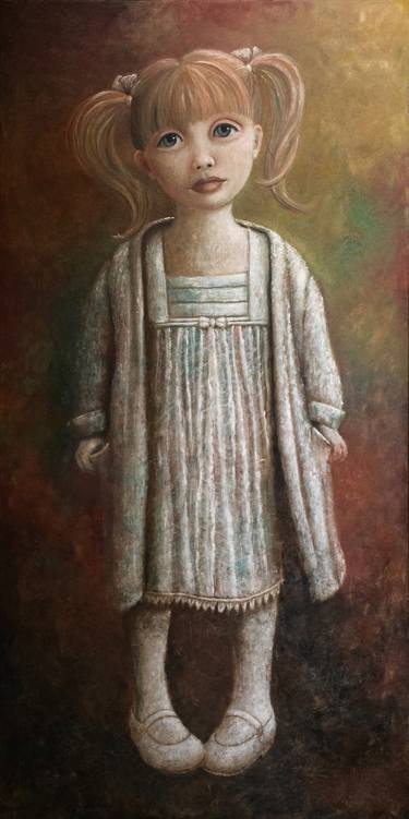 Print of Figurative Children Paintings by Anja Jager