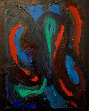 Original Abstract Paintings by Dilera Topaloglu