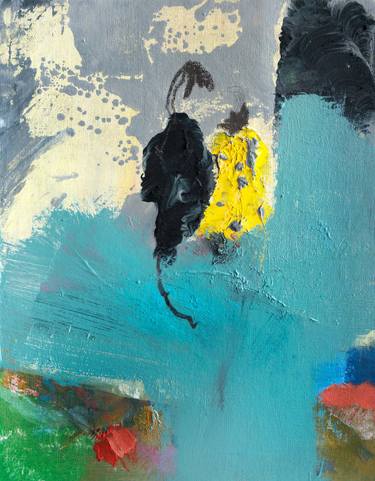 Original Abstract Expressionism Abstract Painting by Isabo Creations