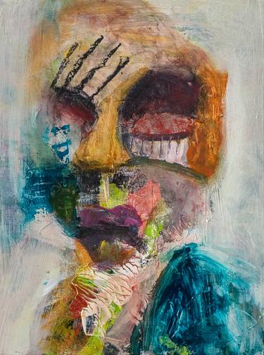Print of Abstract Expressionism Portrait Paintings by Isabo Creations