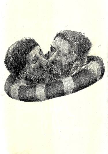 Print of Figurative Love Drawings by Davor Dmitrovic