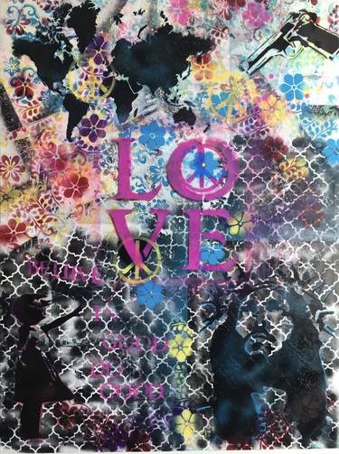 Print of Love Paintings by Stephanie Dillon