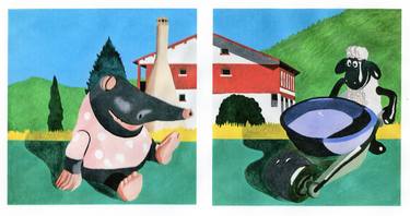 Original Animal Paintings by Sandro Colbertaldo