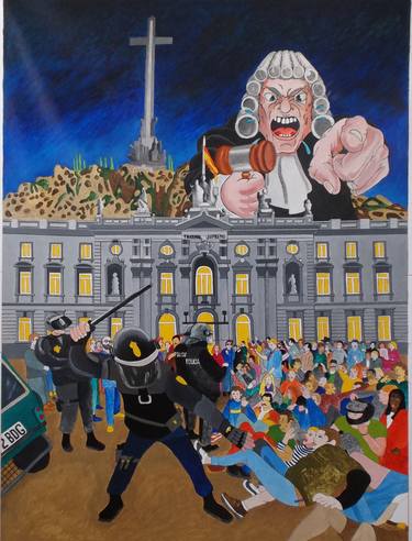 Original Political Paintings by Sandro Colbertaldo