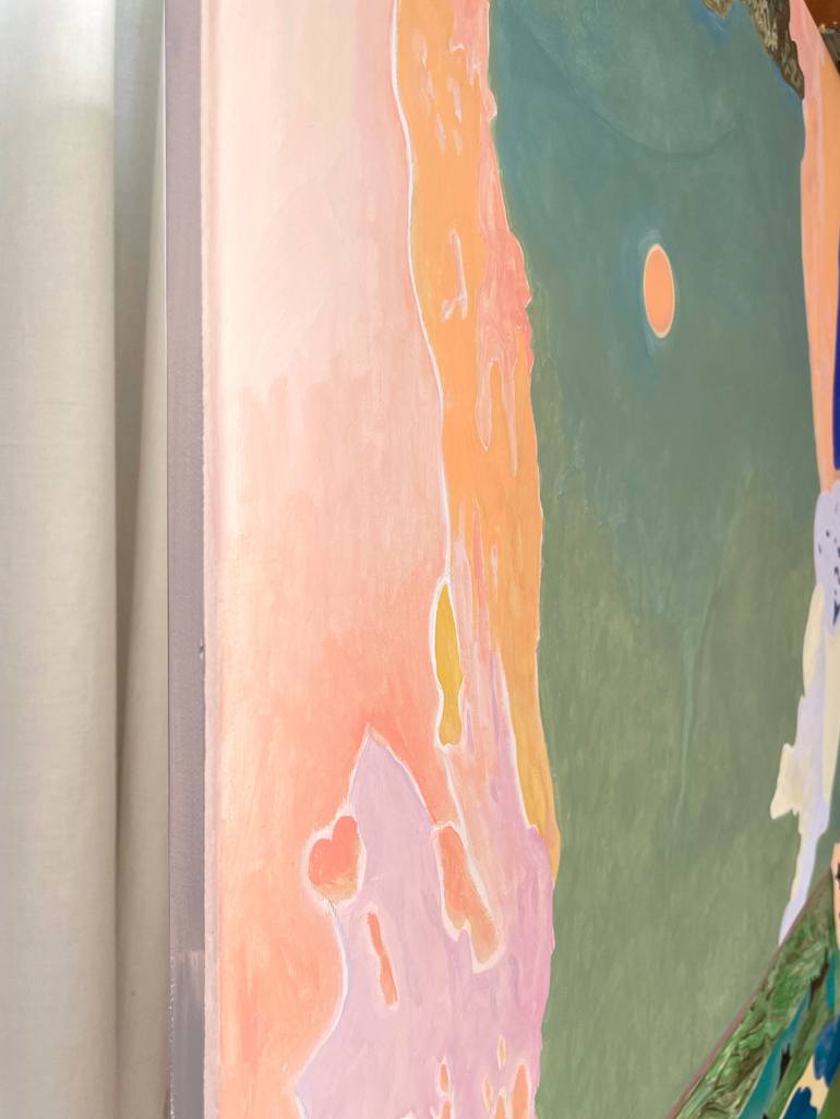 Original Expressionism Abstract Painting by Alexandra Czierpka
