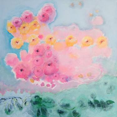 Original Abstract Nature Paintings by Alexandra Czierpka