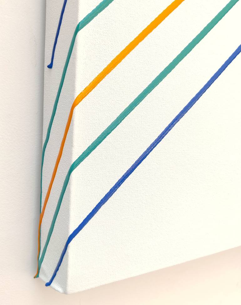 Original Art Deco Abstract Painting by Sarah Emily Porter