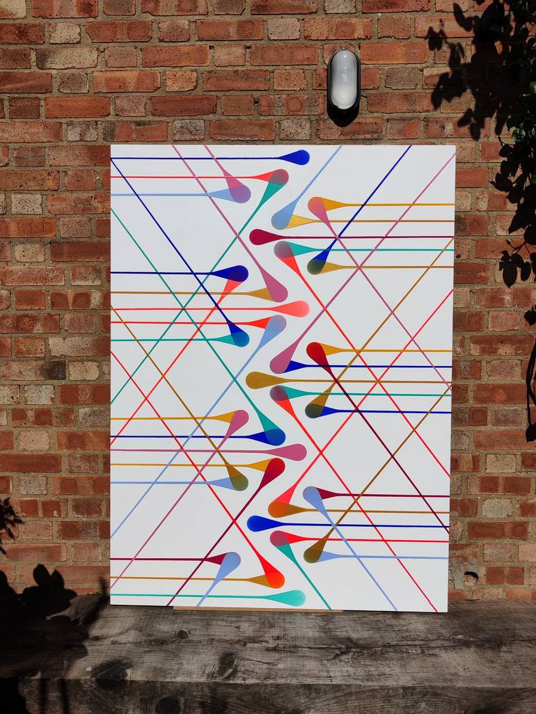 Original Abstract Painting by Sarah Emily Porter