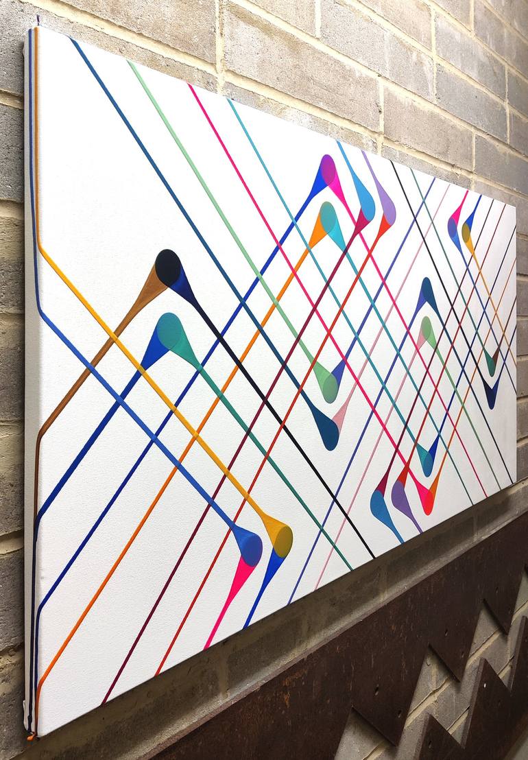 Original Geometric Painting by Sarah Emily Porter