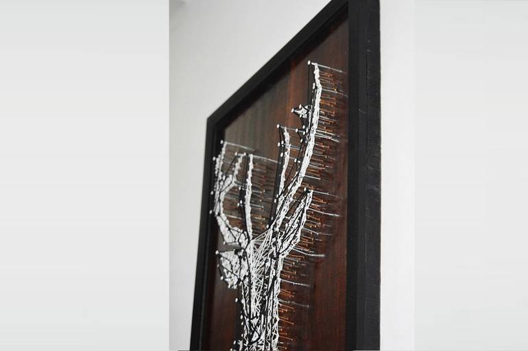 Original Art Deco Abstract Sculpture by Ullas Krishnan