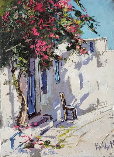 Original Impressionism Places Paintings by Nikoletta Kiraly