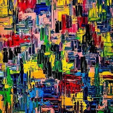 Original Abstract Painting by Matt Denison