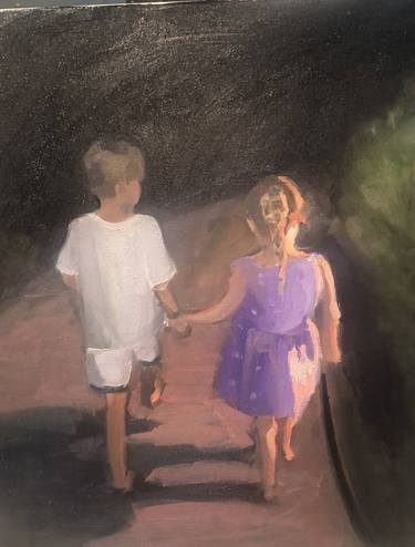 Original Children Painting by Brenda Luczynski