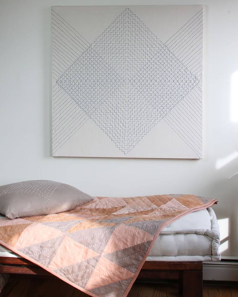 Original Abstract Patterns Drawing by Alison Smith