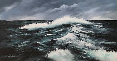 Original Realism Seascape Paintings by Robert Wynne