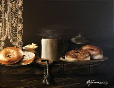 Original Fine Art Still Life Paintings by Robert Wynne