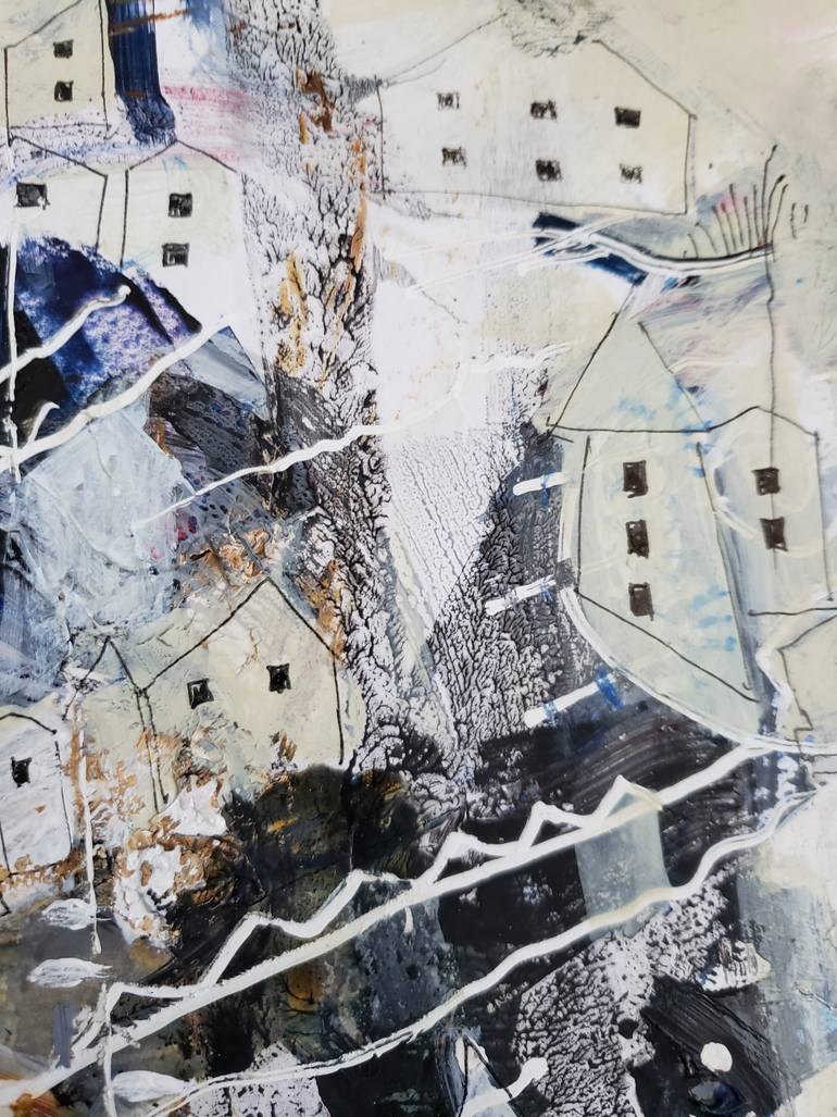 Original Abstract Painting by Maya Bibichadze