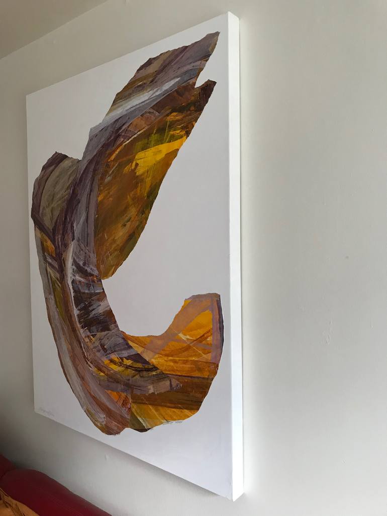 Original Abstract Expressionism Abstract Painting by Shayan Afshar