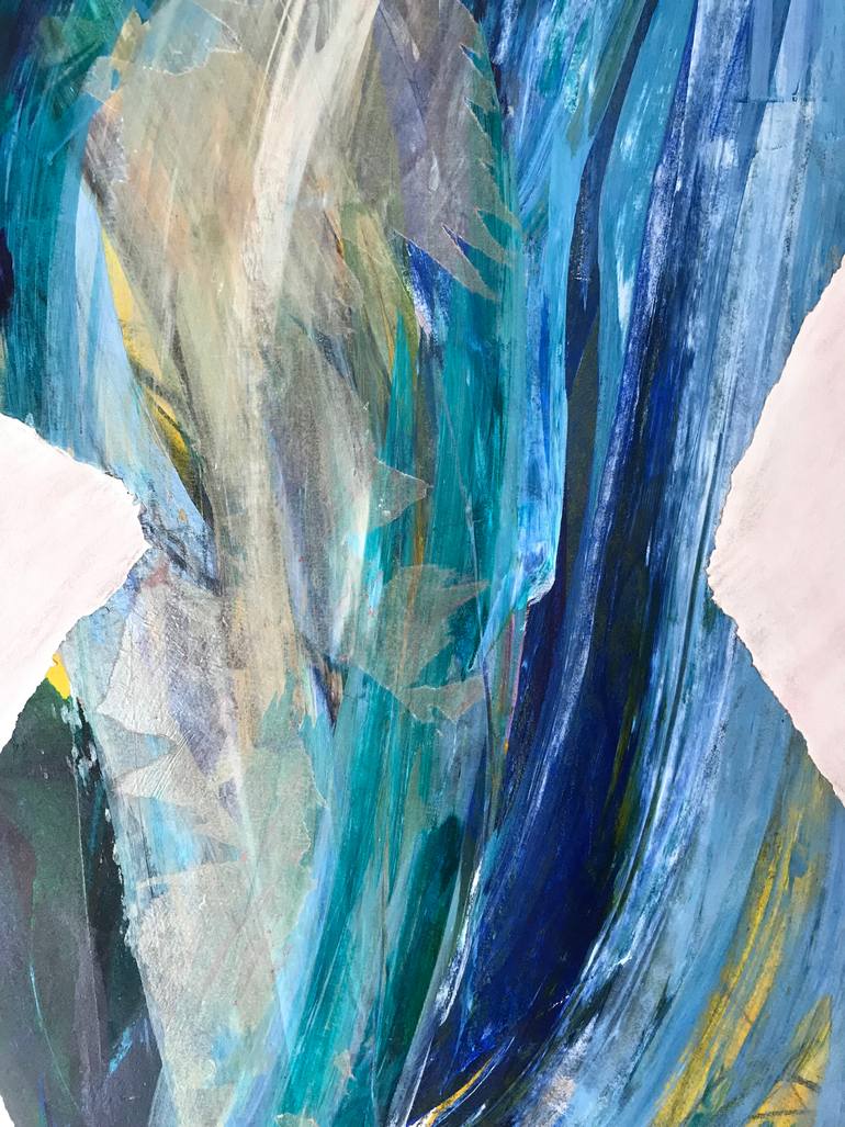 Original Abstract Expressionism Abstract Painting by Shayan Afshar