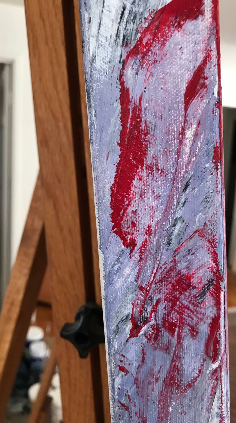 Original Abstract Expressionism Abstract Painting by Shayan Afshar