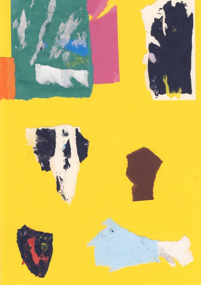 Print of Minimalism Abstract Collage by Nikica Jurkovic