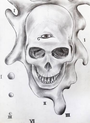 Third eye skull thumb