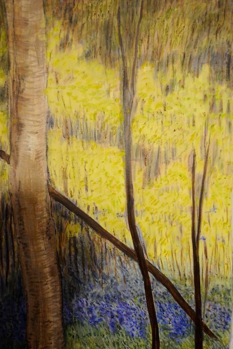 Original Expressionism Landscape Painting by Mary Lynch