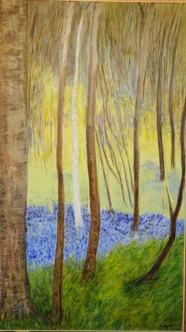 Original Expressionism Landscape Painting by Mary Lynch