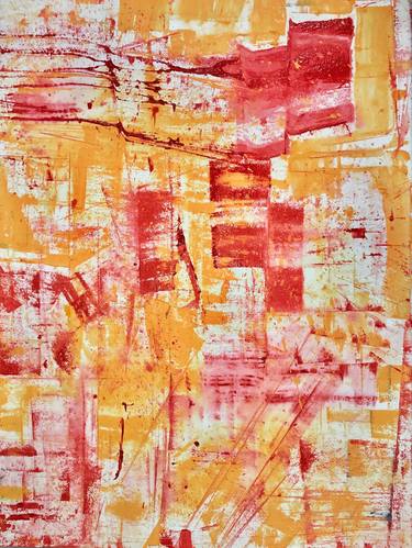 Original Abstract Expressionism Abstract Paintings by Patrick Nicholls