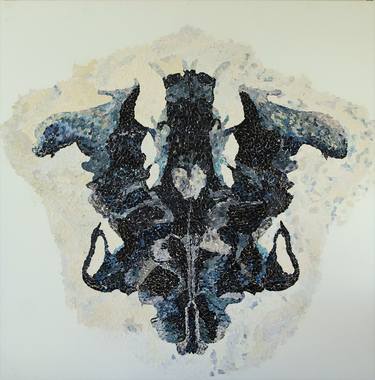Saatchi Art Artist jimena Sanchez; Collage, “Rorschach Test” #art