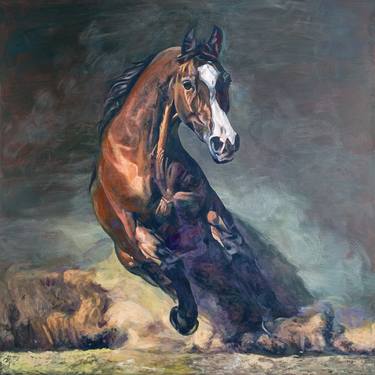 Original Realism Horse Paintings by Erica Russell